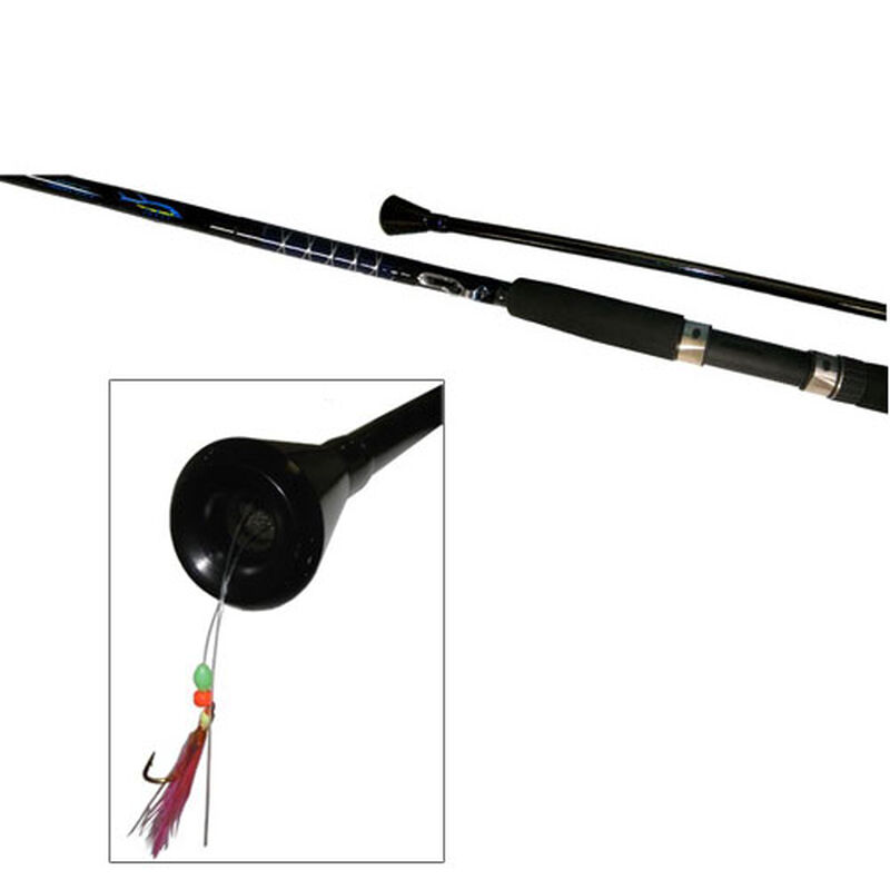 EatMyTackle 8 Foot Sabiki Bait Fishing Rod with Baitcaster Reel - Saltwater  Combo