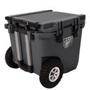 RollR 45 Quart Wheeled Hard Cooler with Telescopic Handle, Granite image number 1