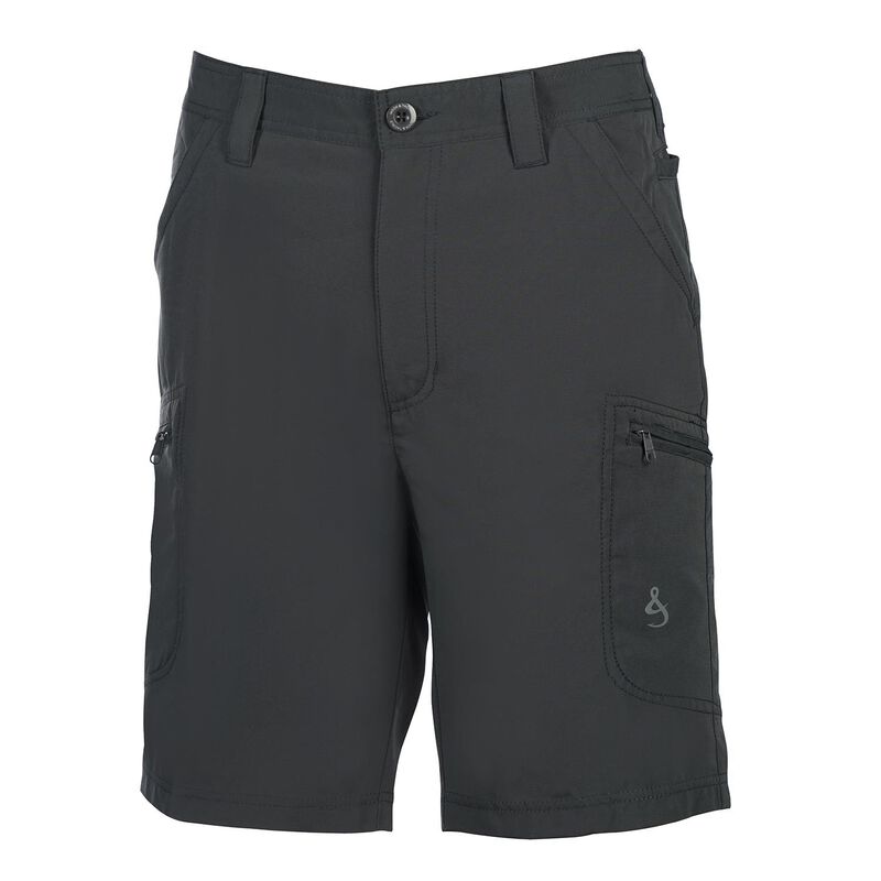 HOOK & TACKLE Men's Driftwood™ Stretch Fishing Cargo Shorts West Marine