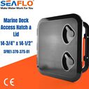 SEAFLO 14.76" x 14.57" Black Rectangular Deck Access Hatch image number 5