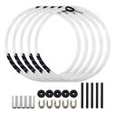 Big Game Leader Pack, Monofilament, Smoke Blue, 5-Pack image number 0