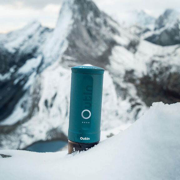 Nano Portable Electric Espresso Machine, OutIn Teal image number 1