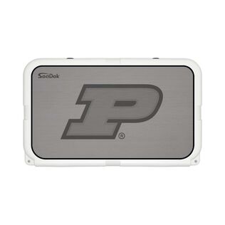SeaDek Cooler Pad - Collegiate Collection - Fits YETI Tundra 45 - Storm Gray / Black, Purdue University