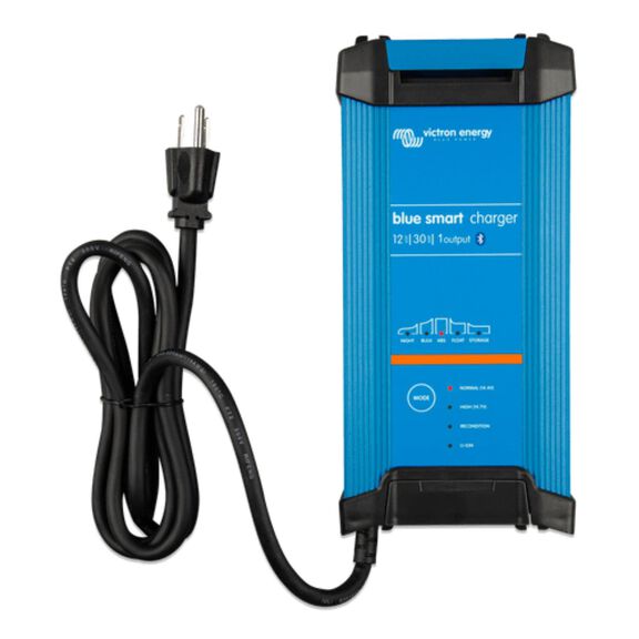 Victron Energy Blue Smart IP22 Charger 12/30(1) 120V NEMA 5-15 image number 0