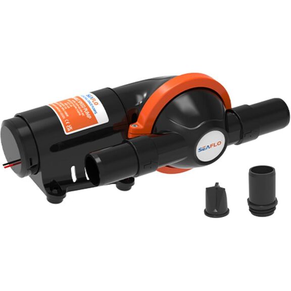 SEAFLO 24V 5.0 GPM Diaphragm Waste Pump with Rotating Head image number 0