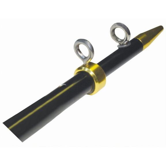 8' Aluminum Center Rigger Pole, Black/Gold image number 0