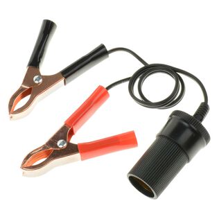 12" Battery Clip Extension, 12V DC