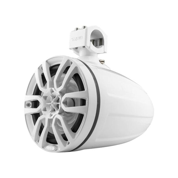 HYDRO 8" Marine Tower Speakers with Integrated RGB LED Lights, 375 Watts, White image number 8