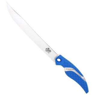 9" Titanium Bonded Serrated Knife