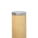 Pan 10 1/4" Diameter Marine Grade Stainless Steel Round Post Cap image number 0