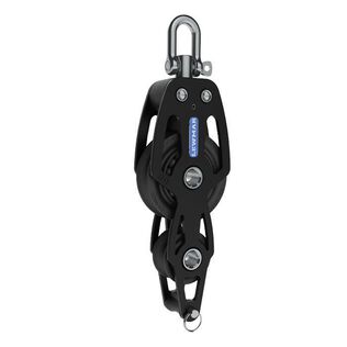 Lewmar HTX Fiddle Block with Becket - 60 mm