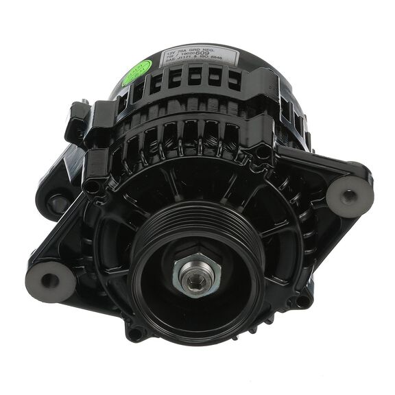 Quicksilver 862031T1 70 Amp Alternator, Delco, Serpentine Belt for V6 and V8 MerCruiser Sterndrive and Inboard Engines (1999-2001) image number 0