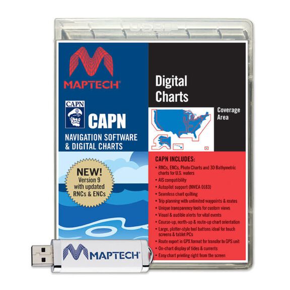 Maptech SWCAPNWMDS&nbsp;Capn Navigation Software & Digital Charts image number 0