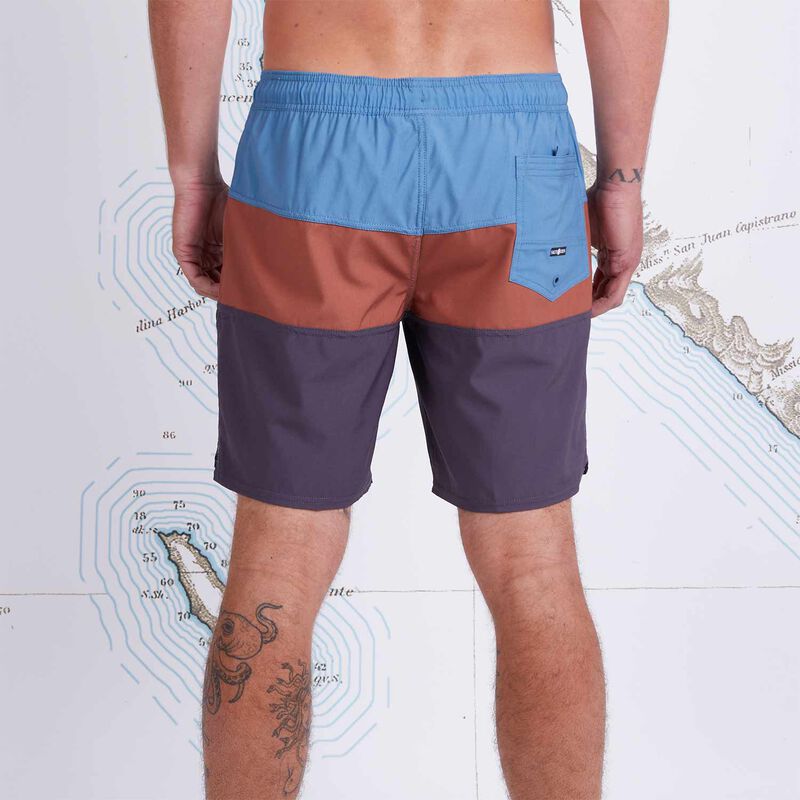 Men's Beacons Elastic Board Shorts West Marine