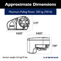 Lewmar Pro Fish 700 RC 6mm/7mm, 1/4" (G4) image number 1