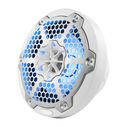 HYDRO 6.5" 2-Way Marine Speakers with Integrated RGB LED Lights, 300 Watts, White image number 2