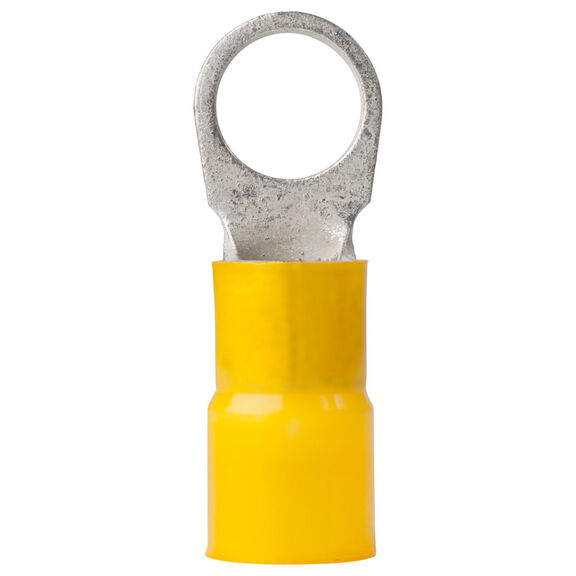 4 AWG Nylon Ring Terminals, Yellow image number 0