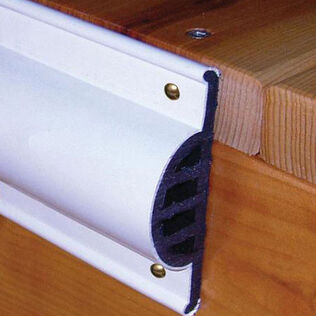Dock Pro Premium Side Guard, 10' Coil, White