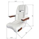 Skyway Deluxe Helm Chair 25" with Teak image number 1