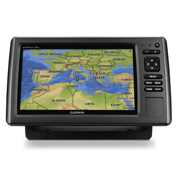 echoMAP92sv&trade;, Chartplotter/Sonar  Combo, Worlwide Basemap, No Transducer image number 2