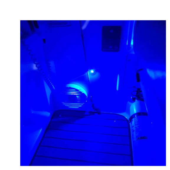 NEW - Marine 5050 LED Deck Lighting Beveled Downward pitch technology - Black Casing RGB Multi-Color - Compatible with HydroBLAST Controllers image number 0