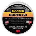Scotch&reg; Super 88 Vinyl Electrical Tape, 3/4" x 66', Black image number 0