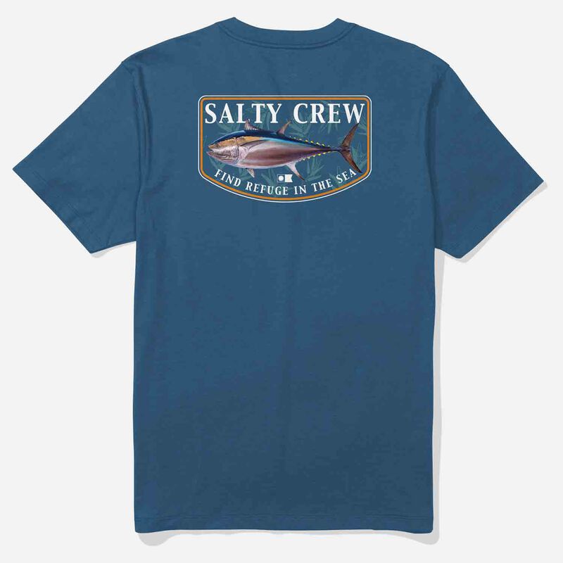 Salty Crew Men's Big Blue Fill Shirt, in Cast Blue, Size 2XL | by West Marine