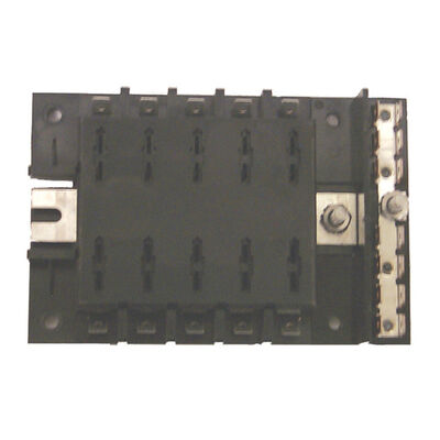 ATO/ATC Style Fuse Block, 10 Gang with Ground