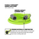 Flexzilla SwivelGrip Garden Lead-in Hose 5/8" 10' 3/4" - 11 1/2 GHT image number 2
