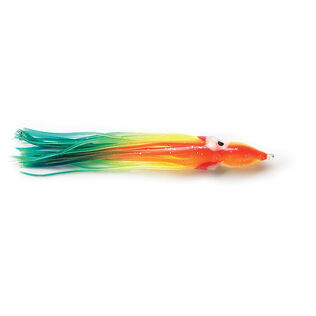 Sunrise Squid Unrigged Fishing Lure, 4 1/2"