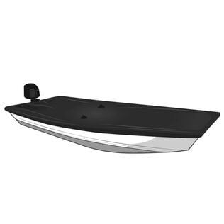 Select Fit Boat Cover for Aluminum Jon Boat - 17ft6in-18ft5in BEAM 82in