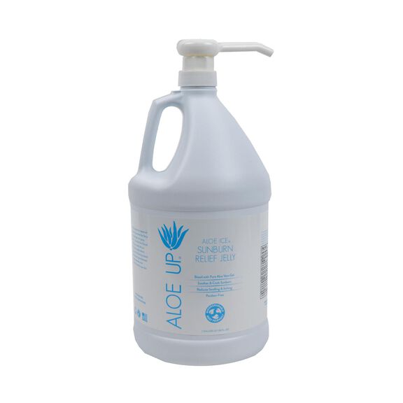 Aloe Ice Sunburn Relief Jelly, 1 Gallon image number 0