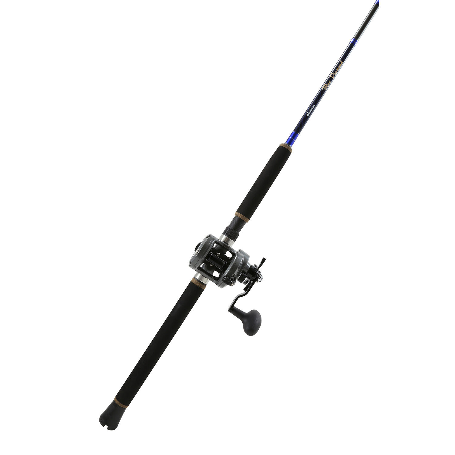 OKUMA 8' Blue Diamond Casting Combo with Cortez Reel