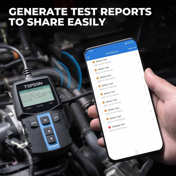 Bluetooth 12V Battery & System Tester image number 8