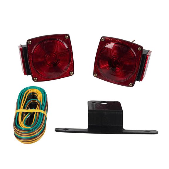Trailer Light Kit with Harness and Hardware for Trailers Over 80" image number 0