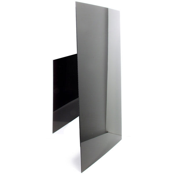 Norcold DE‑0061 Black Acrylic Door Panel Set (Upper & Lower)