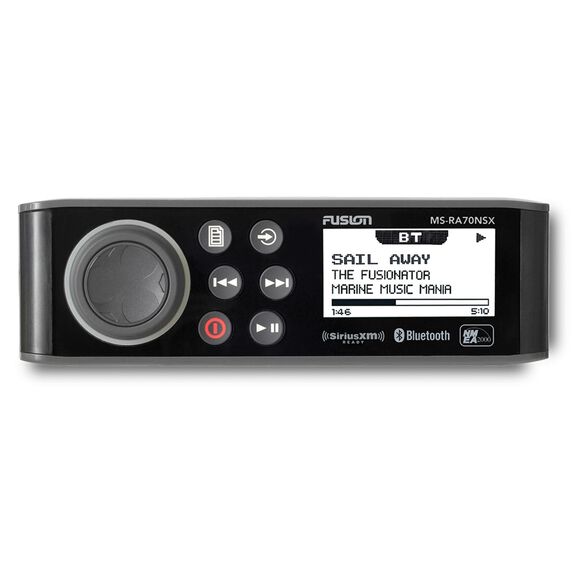 MS-RA70NSX Marine Stereo with NMEA 2000&reg; and SiriusXM image number 0