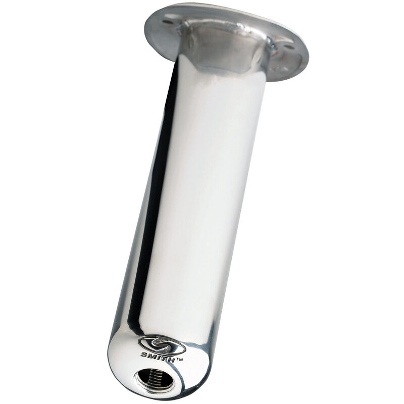 C E SMITH 0° FlushMount Stainless Steel Rod Holder West Marine