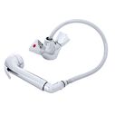 Trinidad Head/Shower Combo Faucet Large Chrome Sprayer No Hook, 6' Stainless Steel Hose Chrome image number 1