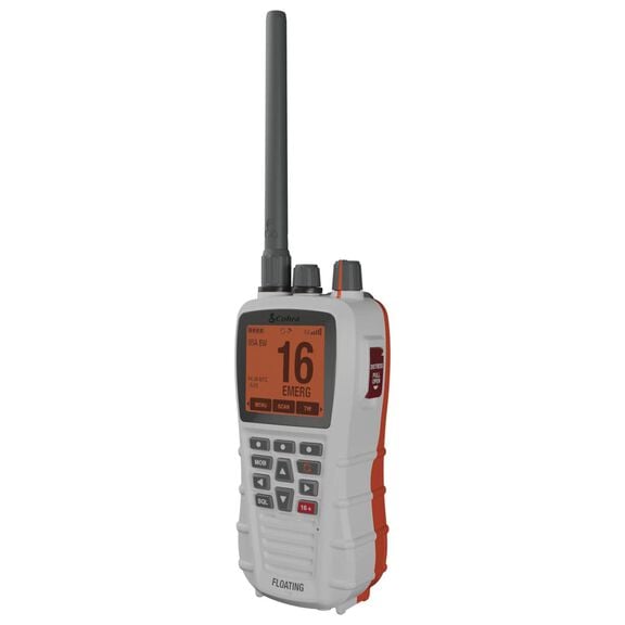 Cobra BlueBound 650 VHF Handheld Marine Radio - White image number 3