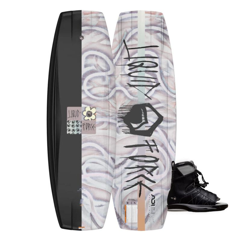 M.E. 130 Wakeboard with Transit 6-8 Bindings (W 7-9) Combo size 134 x 0608