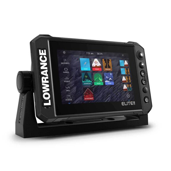 Elite FS 7 Fishfinder/Chartplotter Combo with Active Imaging 3-in-1 Transducer and C-MAP Contour Charts image number 1