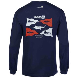 Men's Fish Flags UV Fishing Shirt
