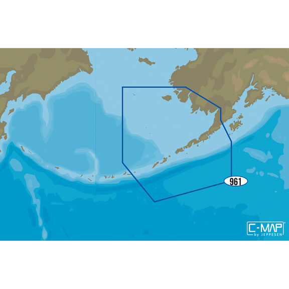 NA-D961 Bristol Bay to Amukta Pass C-MAP 4D Chart microSD/SD Card image number 0
