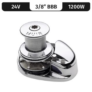Muir Storm 1250 Capstan Windlass, 3/8" BBB, 24V DC, 1200W