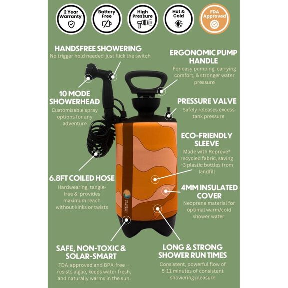 Portable Shower PRO Mountain Rise 2.6G image number 0