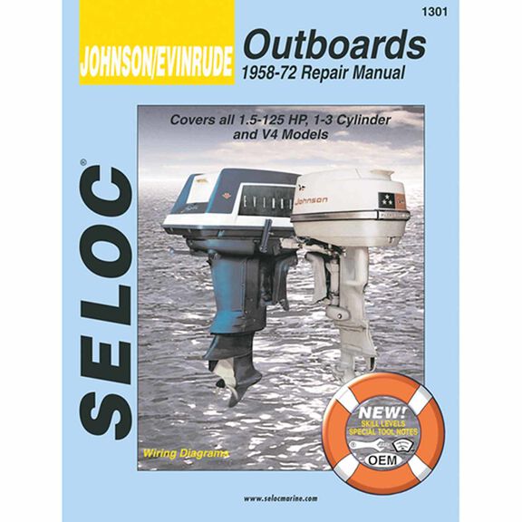 Repair Maunual - Johnson/Evinrude Outboard 1958-72,  All 2-stroke engines,  HP All image number 0