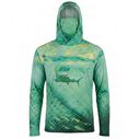 Men's Billfish Hooded Gaiter Shirt image number 0