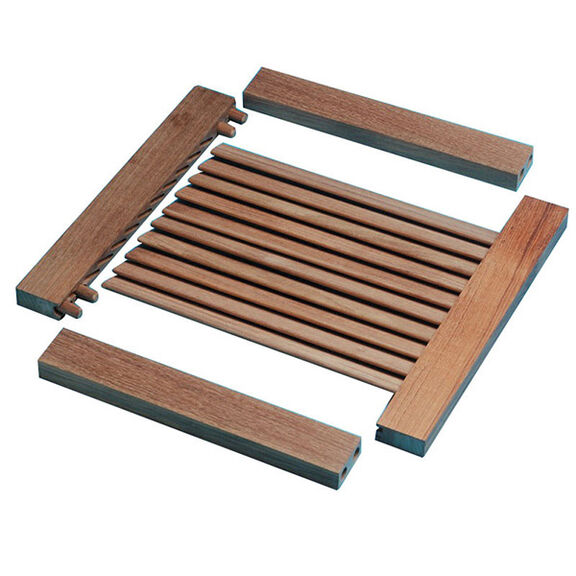 Build-Your-Own Louvered Teak Door image number 0