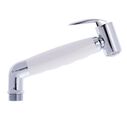 Hammer-Head Sprayer, No Hook, w/Elbow 1/2" NPS Chrome/Arctic White image number 0